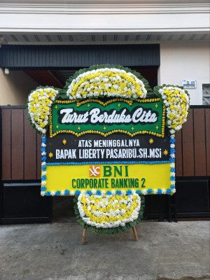 Papan Bunga Duka di Lempuing