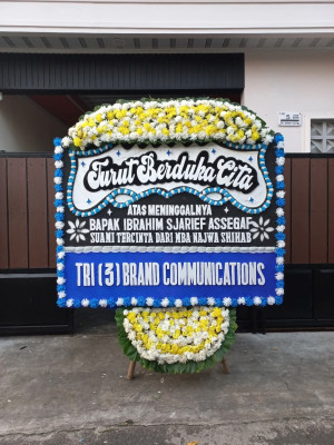 Papan Bunga Duka di Lempuing